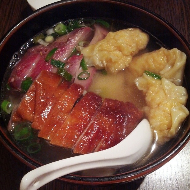 Eating at restaurant New King