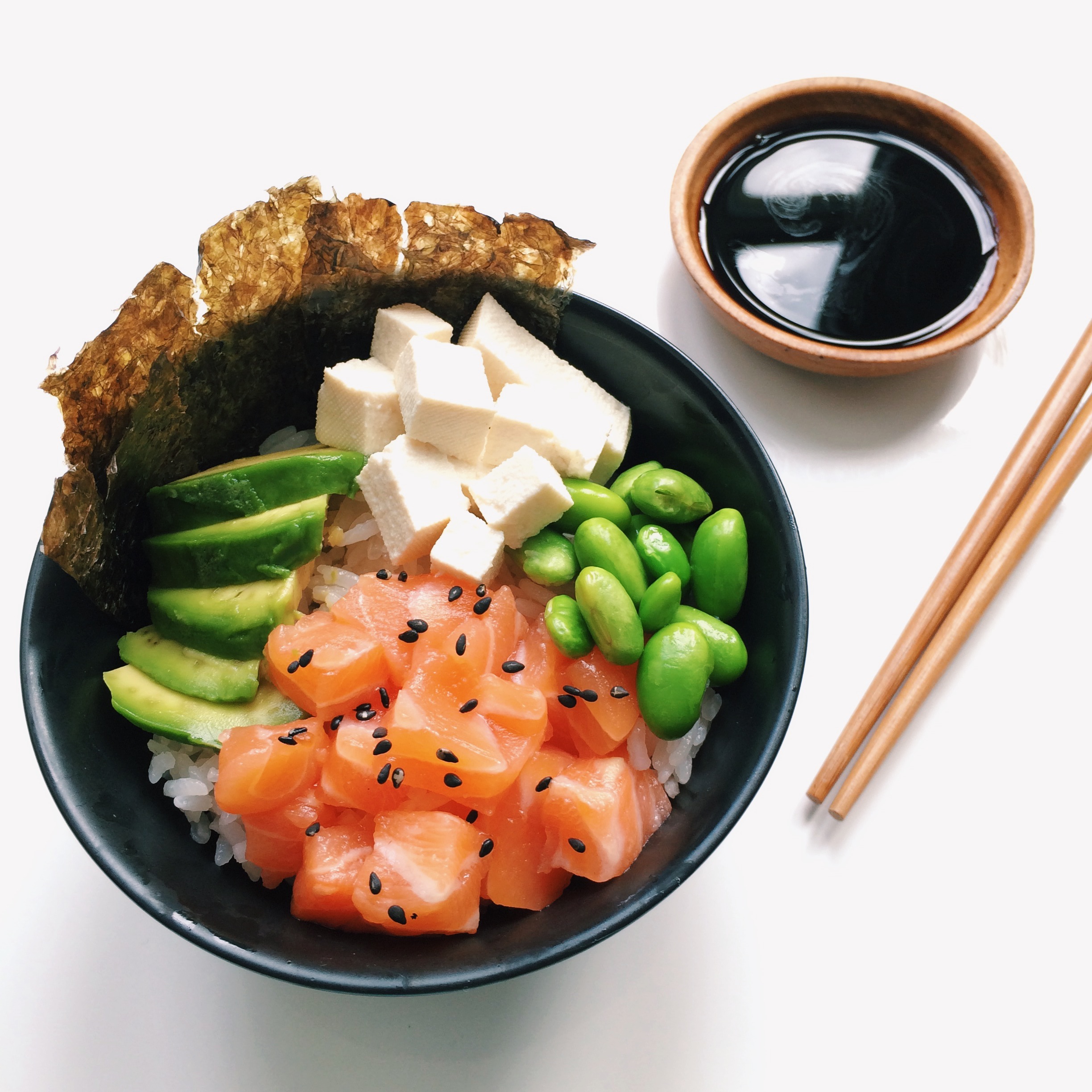 Sushi bowl + Tips for Sushi making