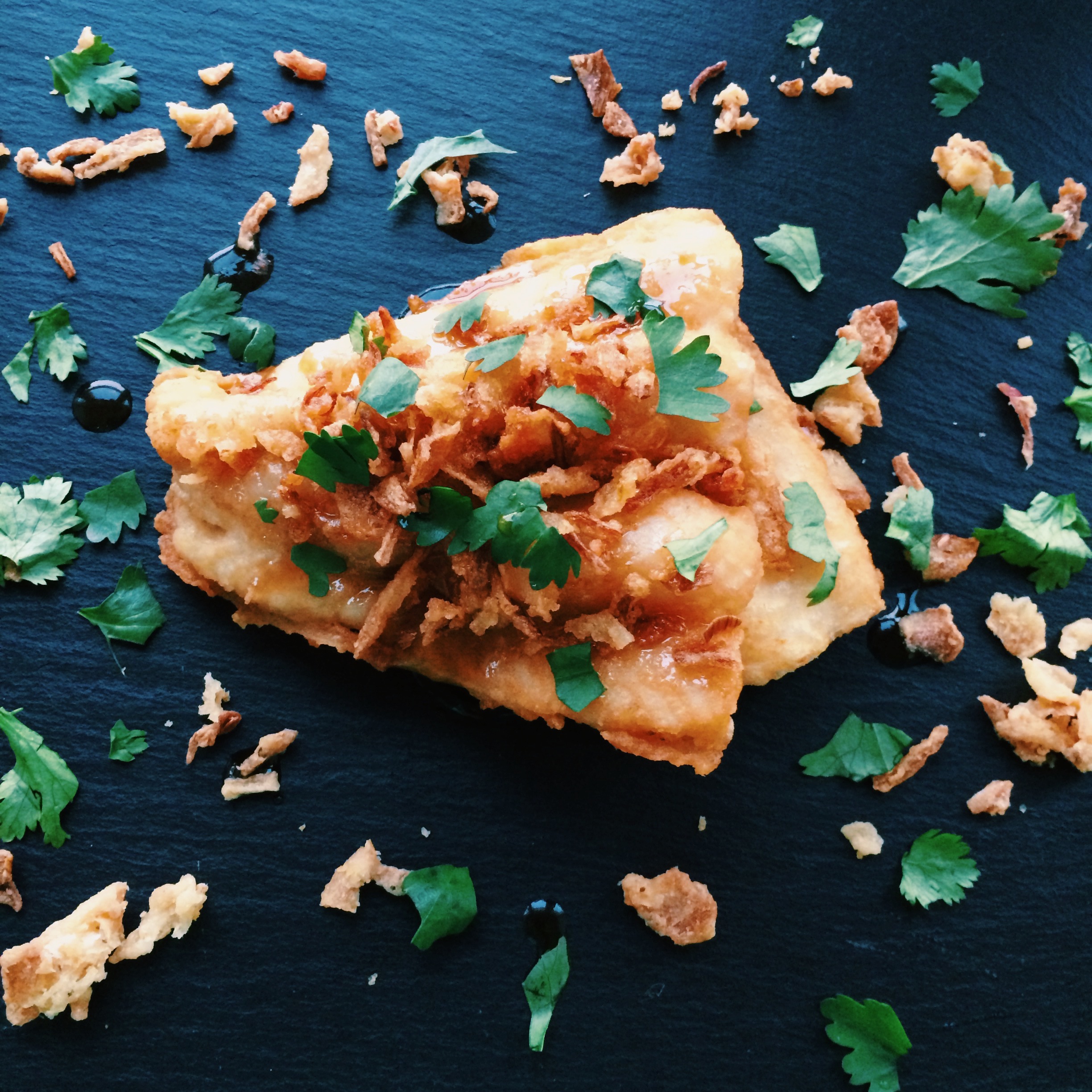 Thaise gebakken vis: Pla Sam Rod