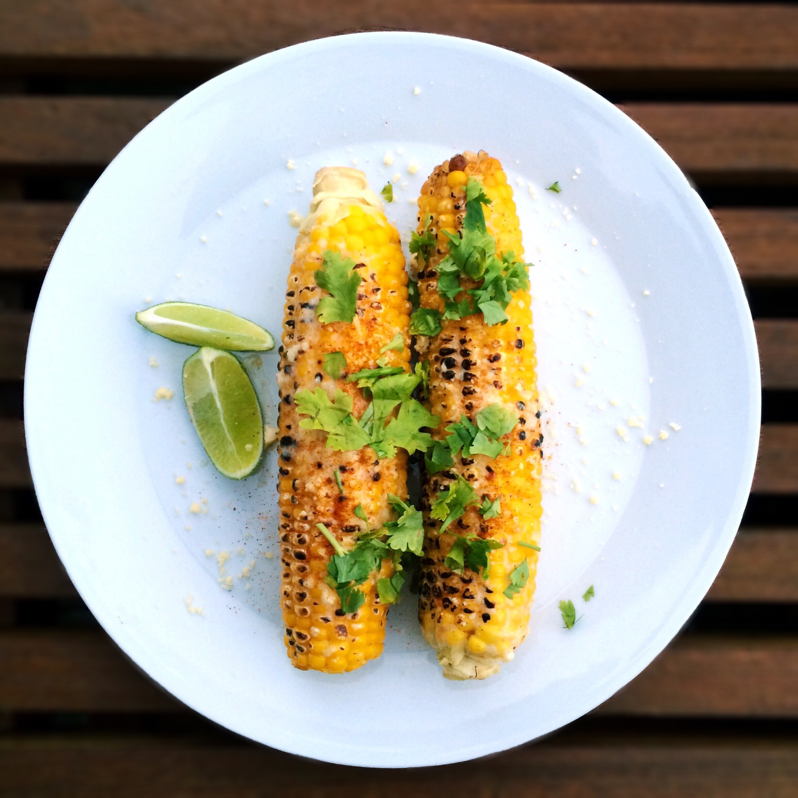 Mexicaanse mais, lekker pittig!