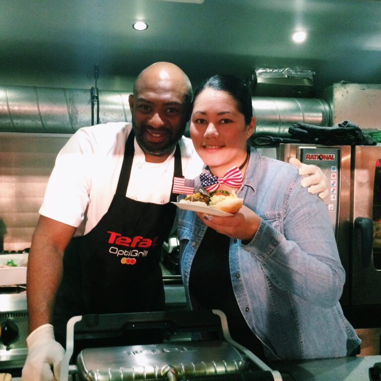 Report Tefal Optigrill goes USA + Chipotle burger recept