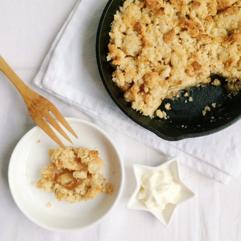 Apple Oatmeal Crumble