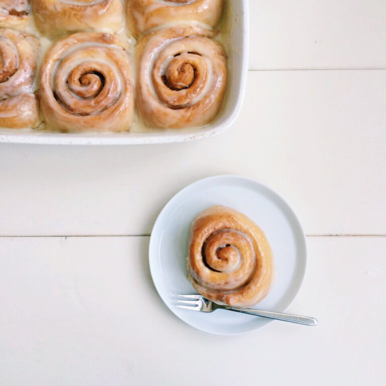 Cinnamon rolls verrassing voor mama