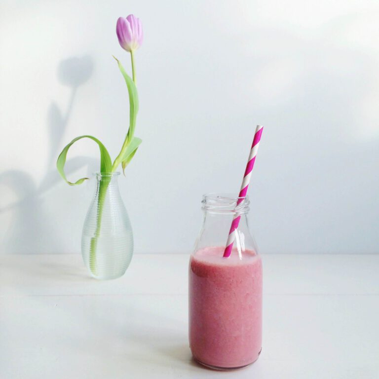 Raspberry Swirl smoothie