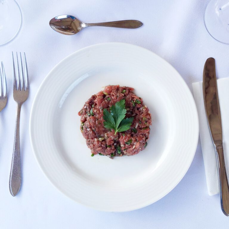 Recept Steak Tartare van Alain Caron
