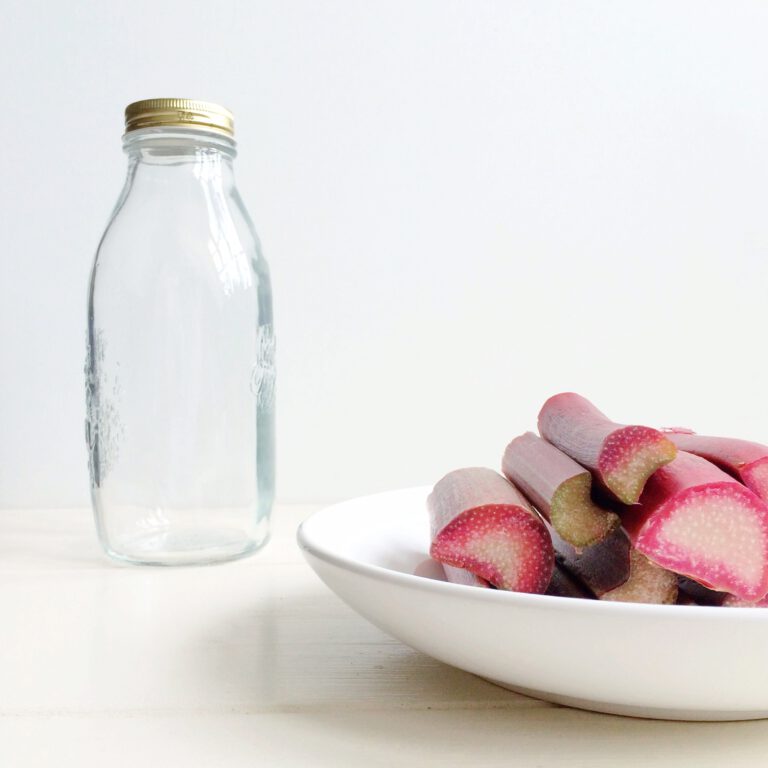 Rabarcello in de maak