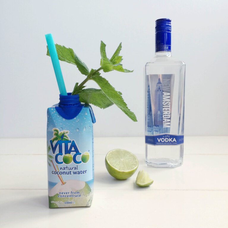 TGIF coconut juice cocktail