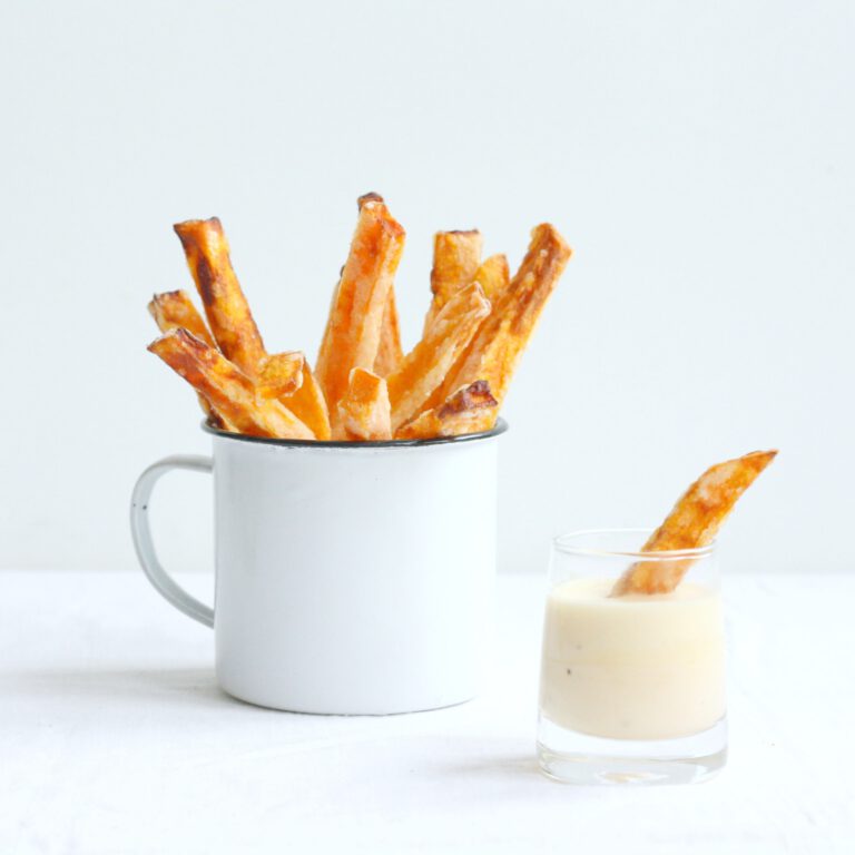 Recept Mayonaise maken + zoete aardappelfrietjes!
