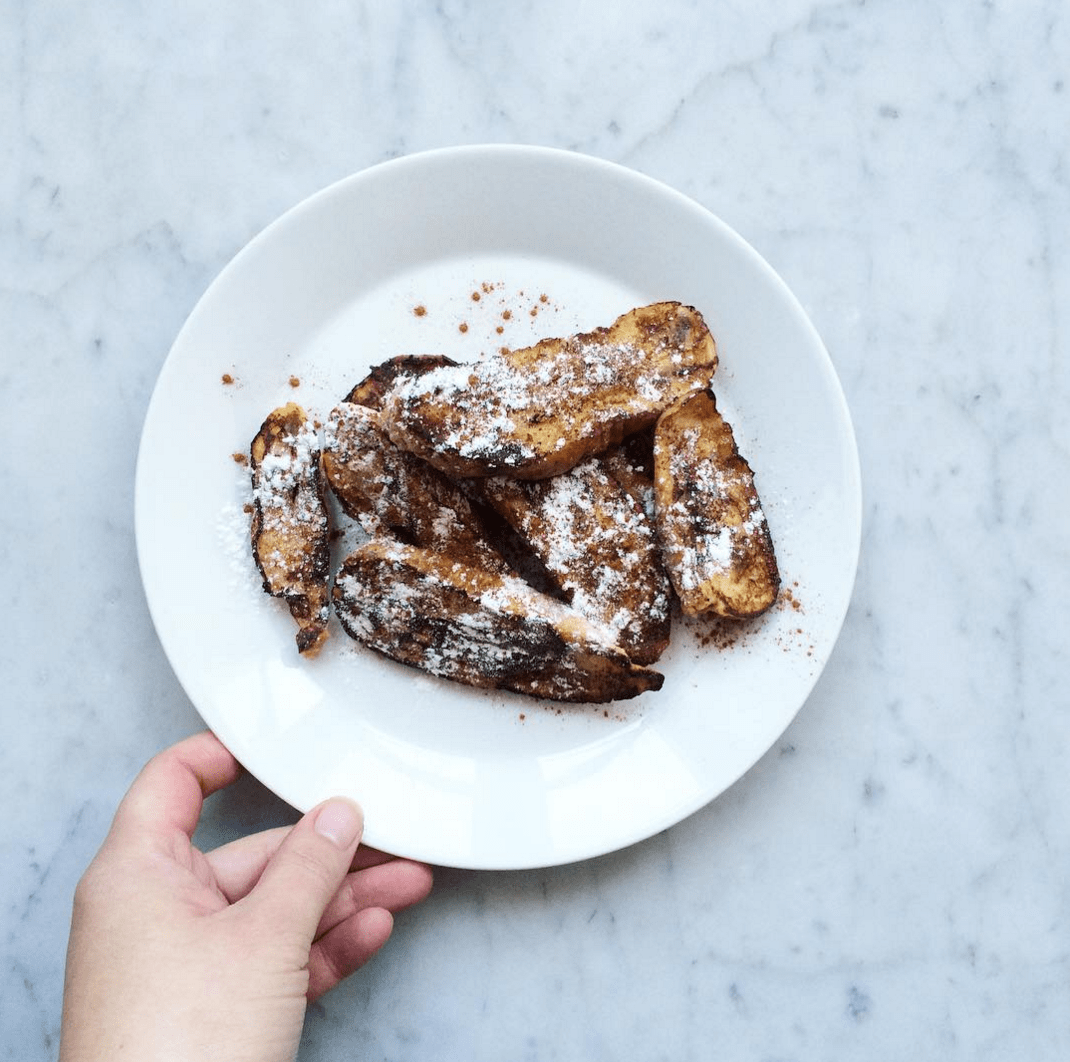 Wentelteefjes van paasbrood