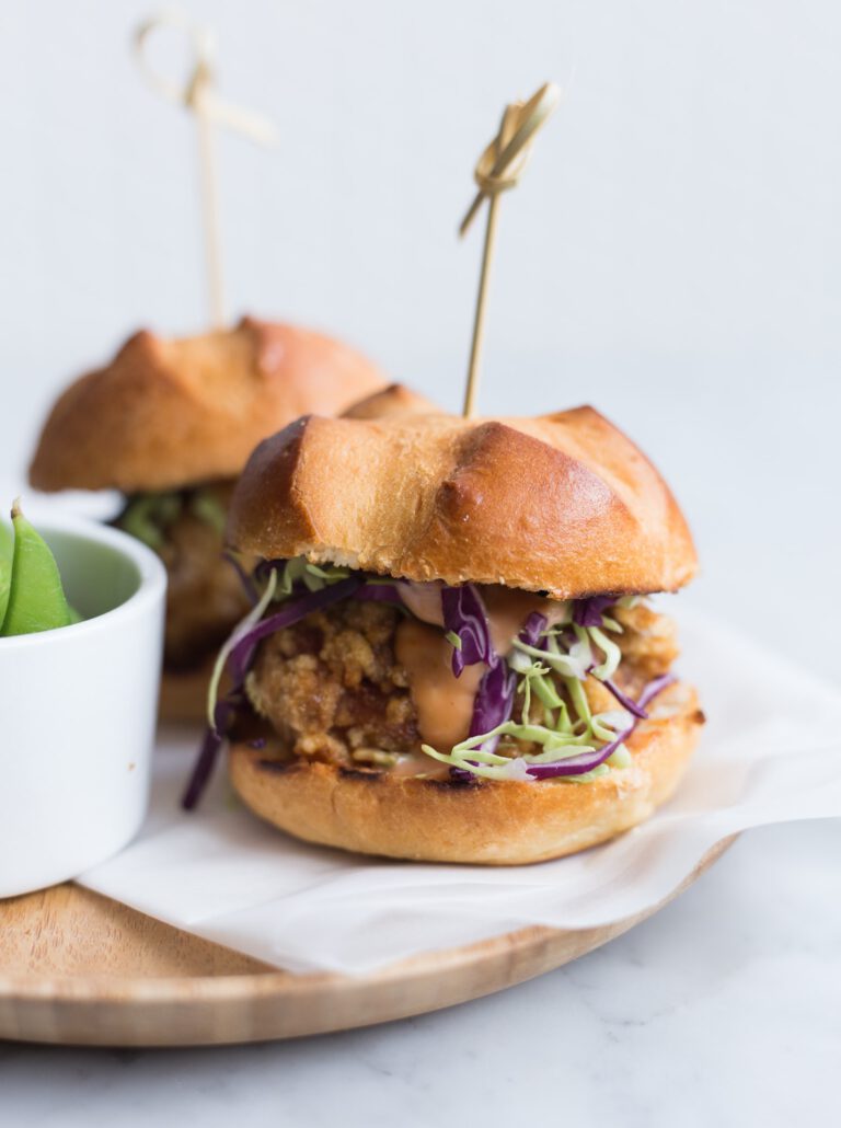 karaage burger recept