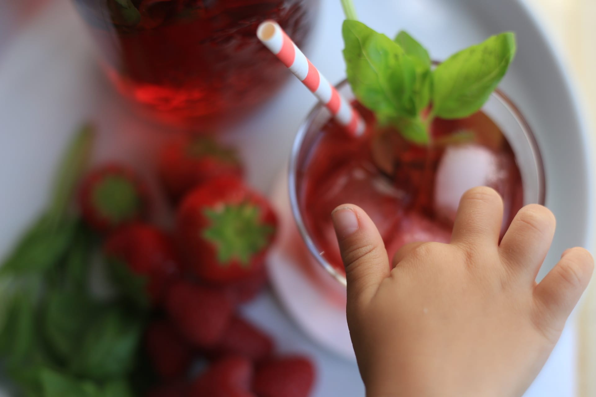 IJsthee met rode vruchten a la Pappa Reale