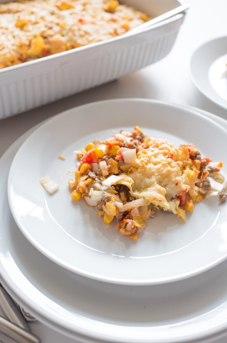 witlofschotel met gehakt