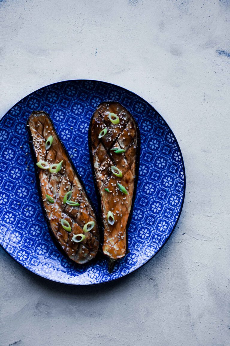 miso aubergine recept