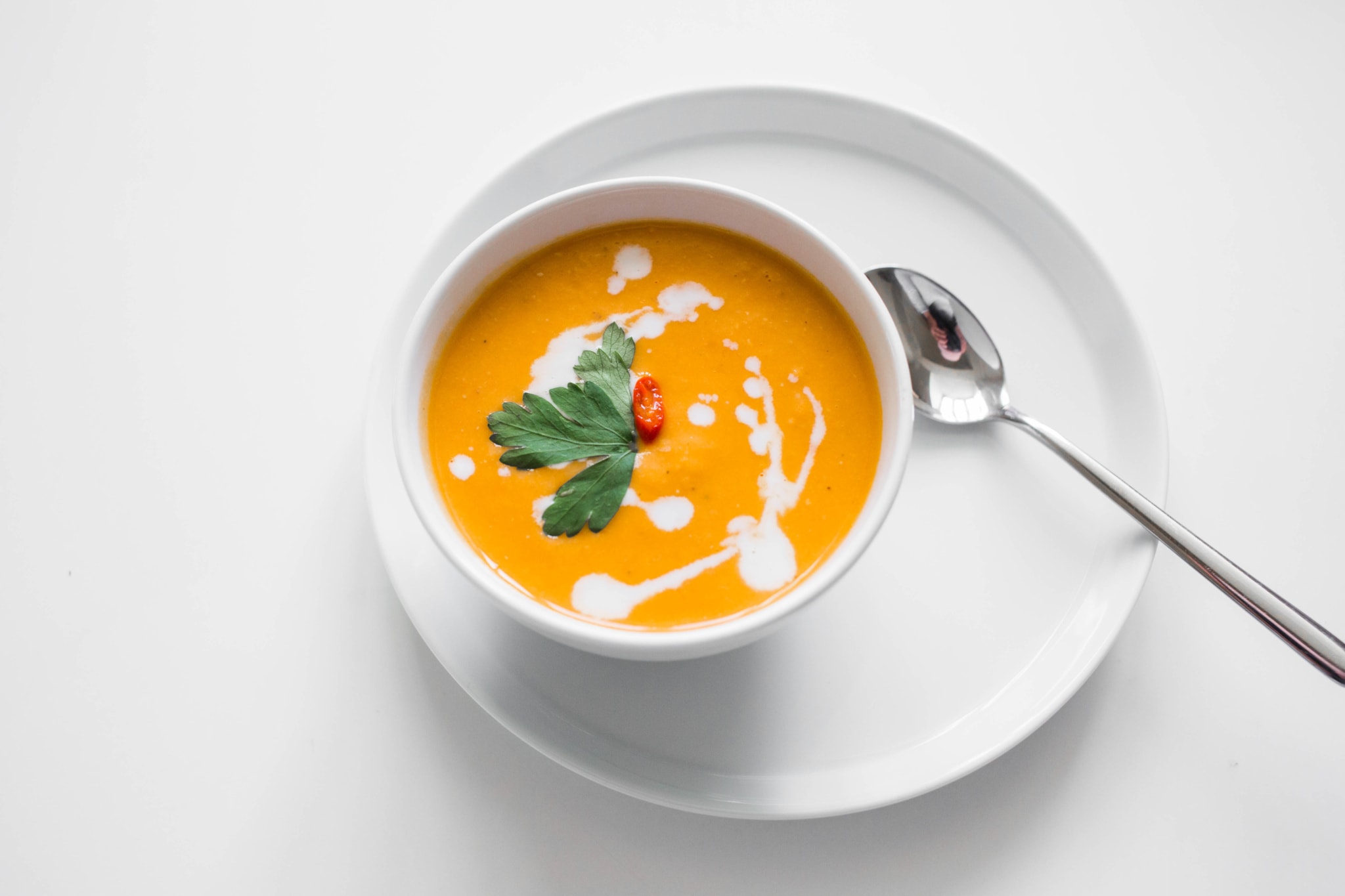 rode linzensoep kokos