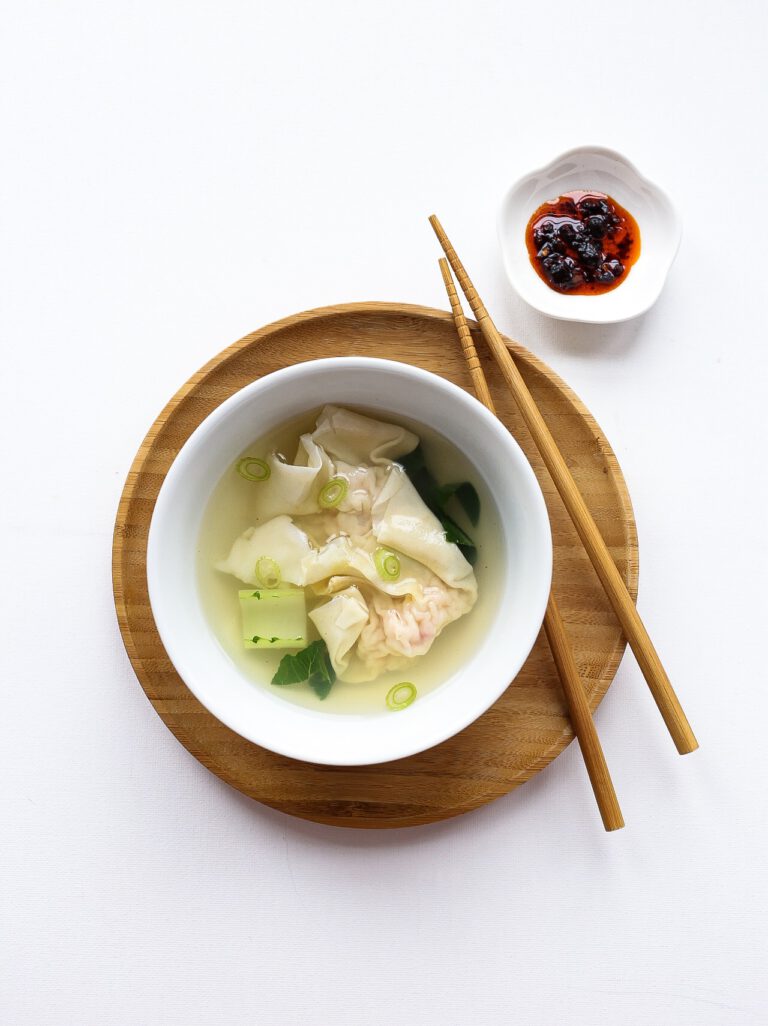 recept wonton soep met garnalen