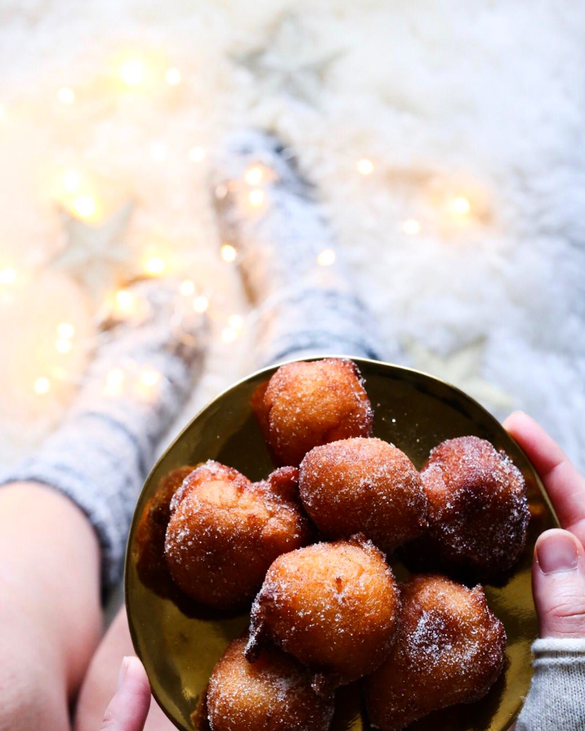 Kwarkbolletjes met citroen