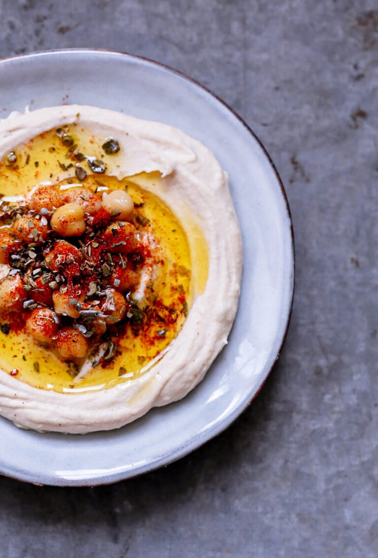 romige hummus choemoes