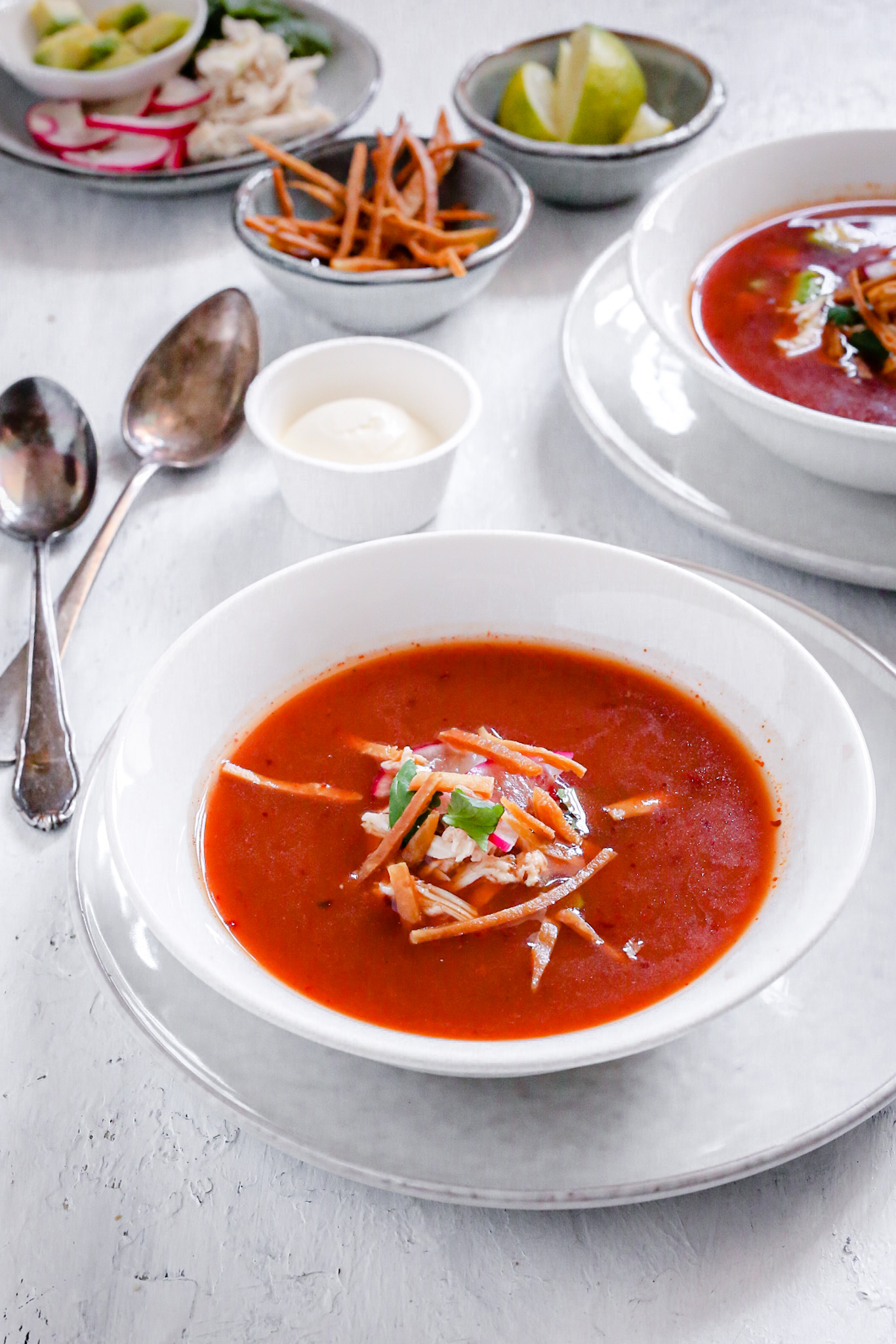 Tortillasoep van Fairtrade original – Sopa de tortilla