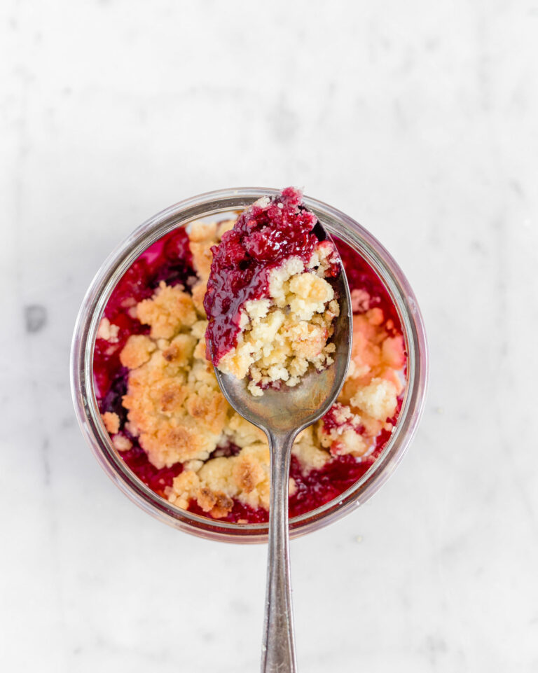 rood fruit crumble