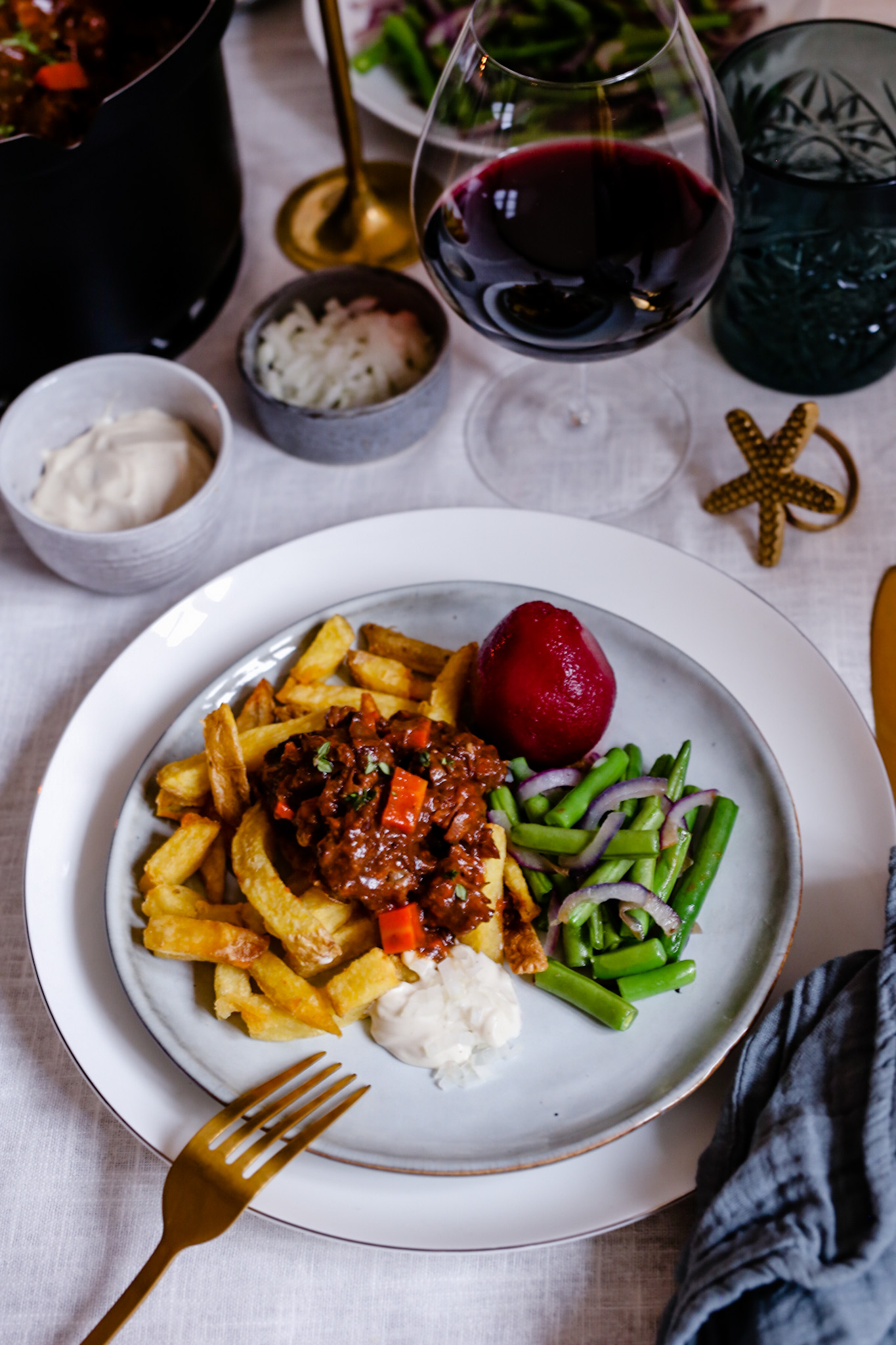 Hoe dek je een tafel met kerst