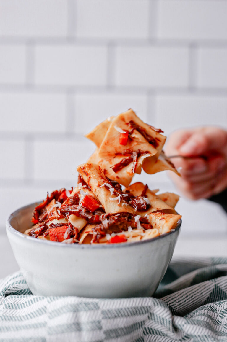 pappardelle met stoofvlees