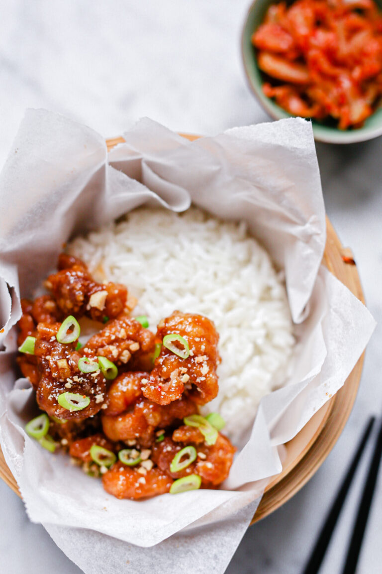 Korean Fried chicken zoete saus
