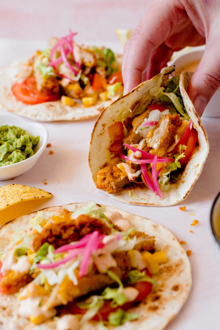 krokante kip tortillas