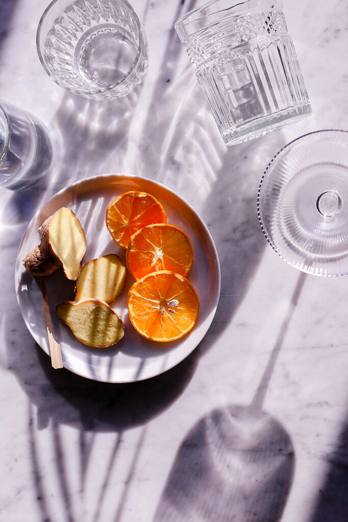 fruitwater gember sinaasappel