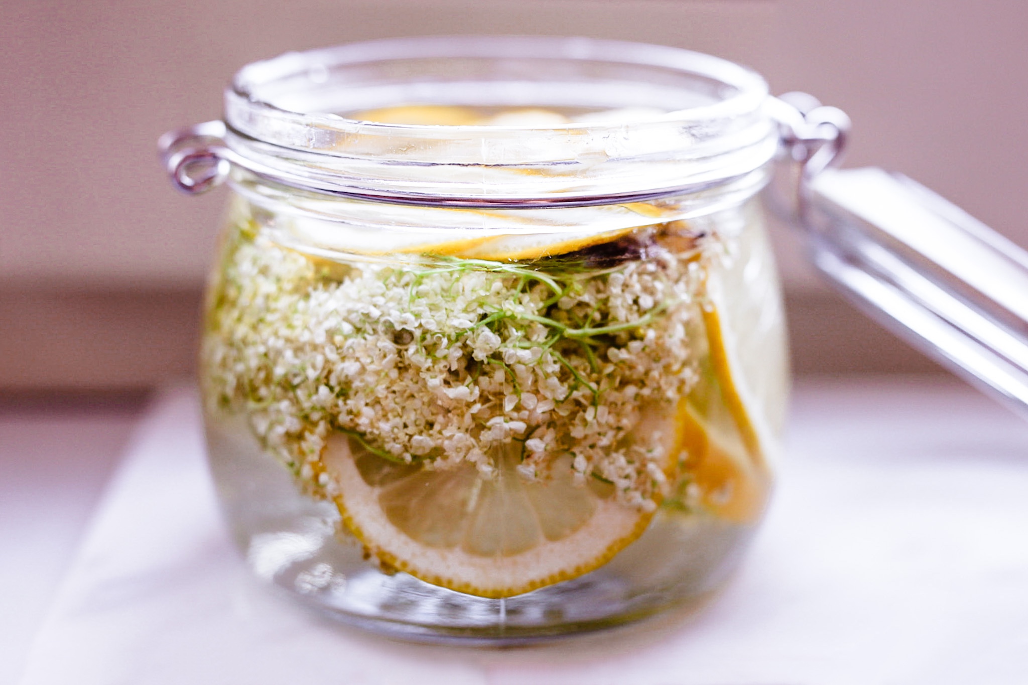 Vlierbloesemsiroop maken