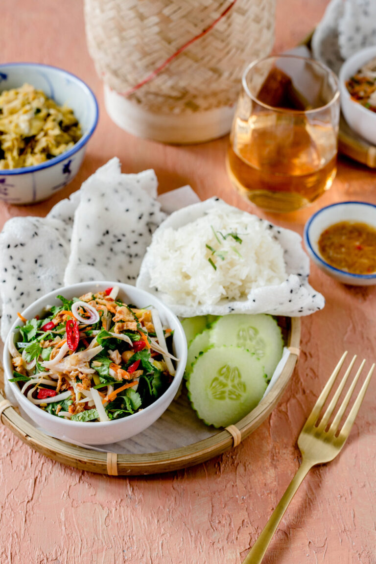 Thaise salade bananenbloesem