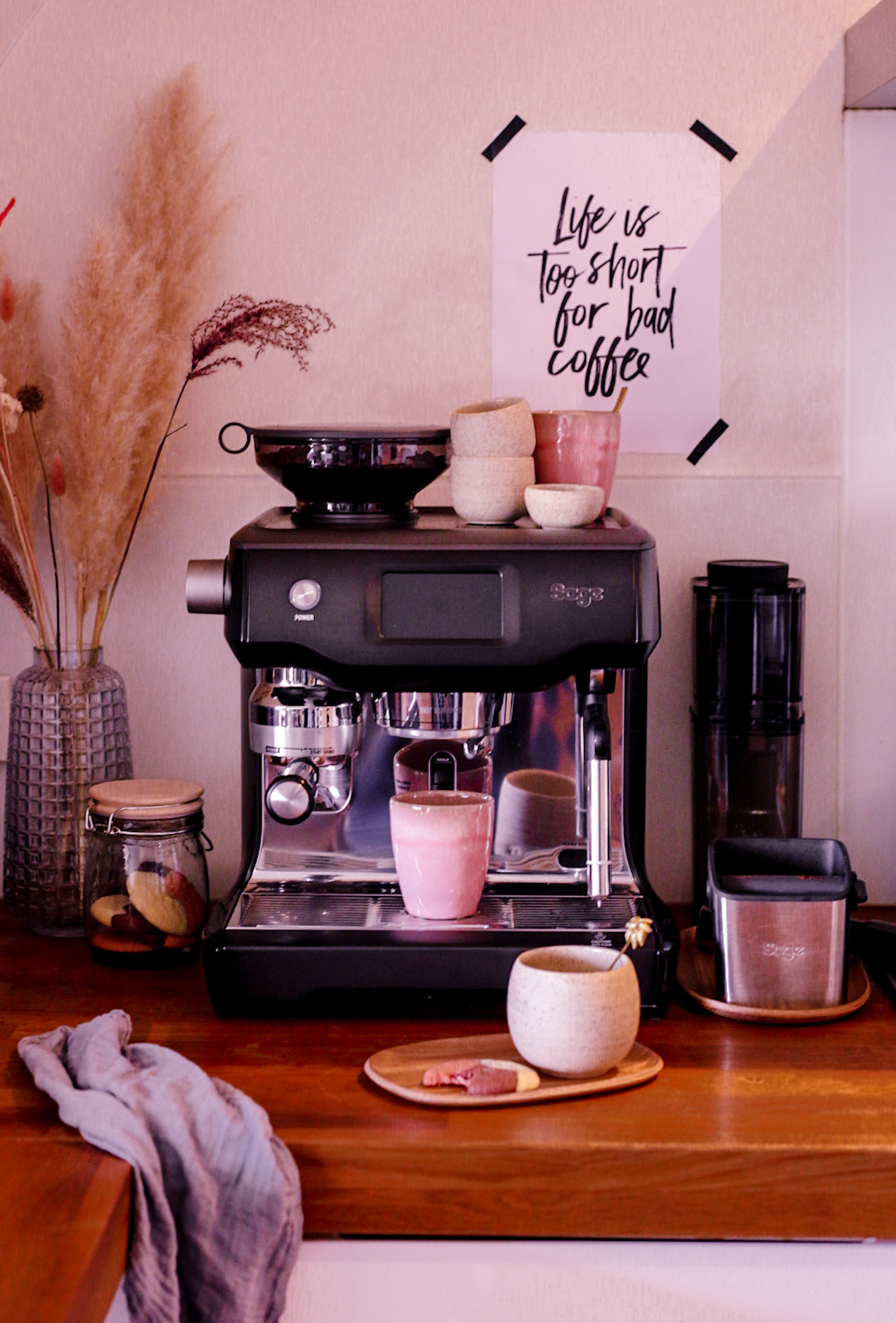 HOME CAFE: onze koffiecorner thuis