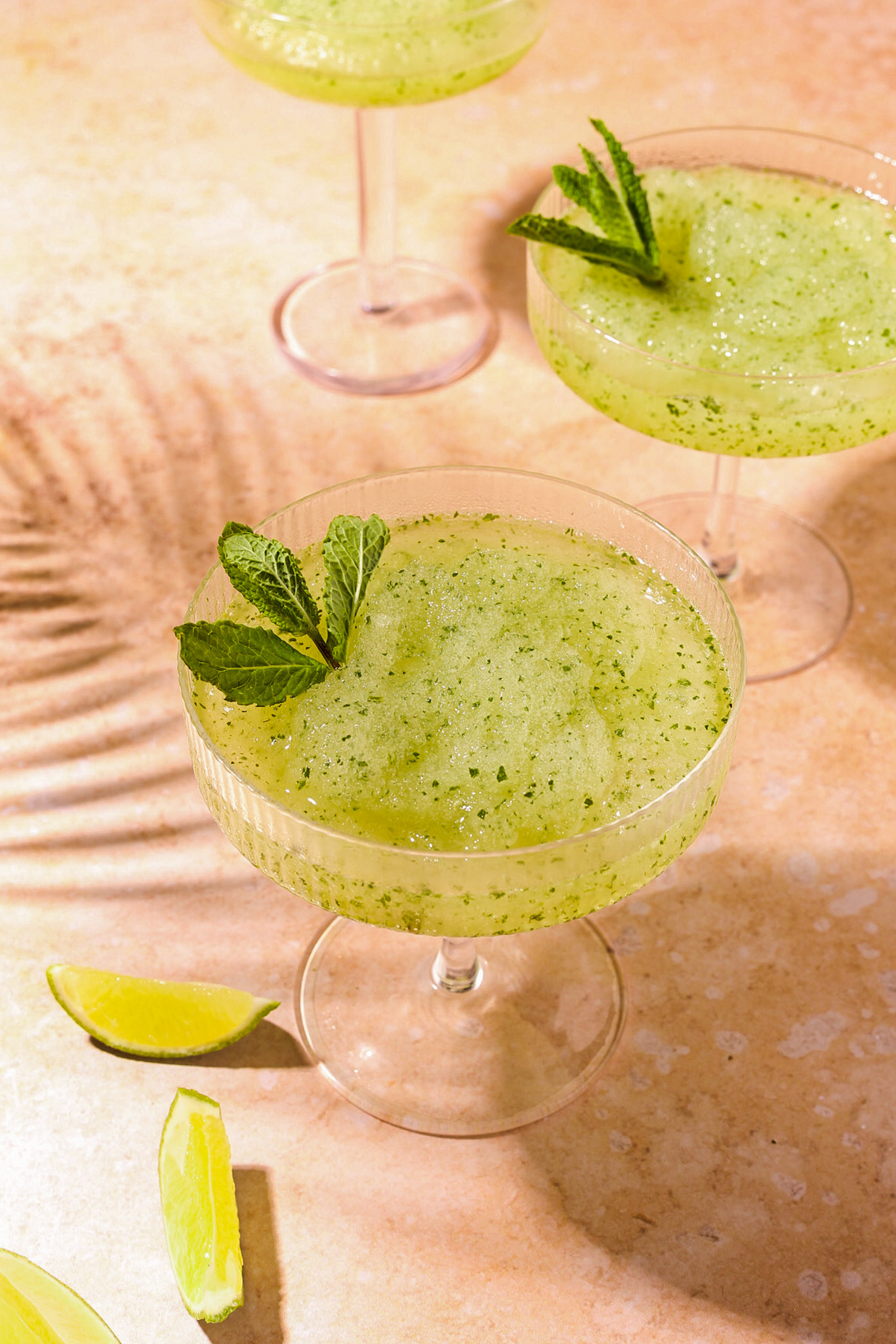 Virgin mojito slush recept