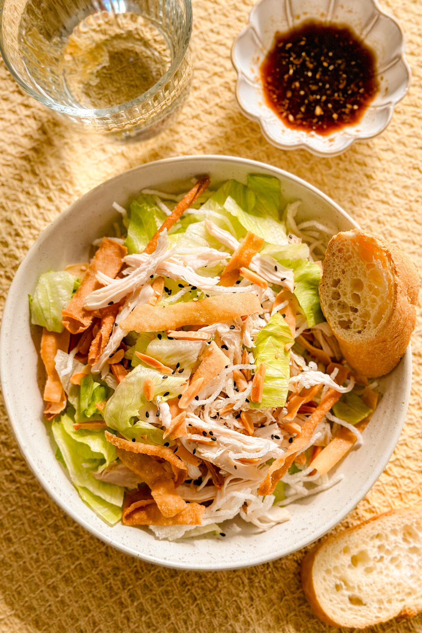Chinese chicken salad – kipsalade met een frisse dressing