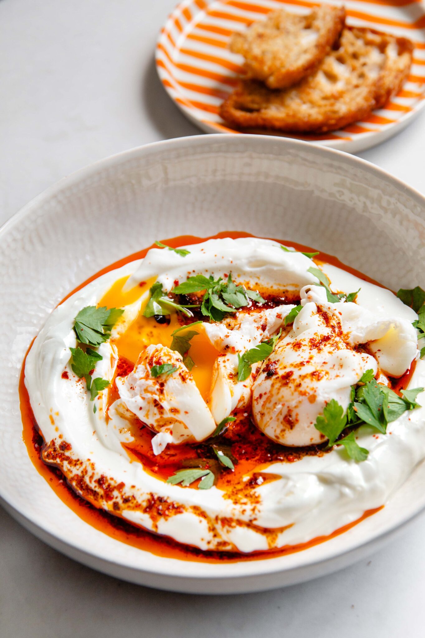 Turkse eieren: Çılbır!